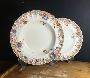 【貨物輸送無料】勝手もと設備・食器・膳立て手道具・瀬戸もの コープランドスポデイングランドシドニーチェルシーウィッカーリムスープまたはサラダ菜一皿Copeland Spode England Sydney Chelsea Wicker Rimmed Soup or Salad Plates