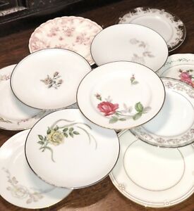 【送料無料】キッチン用品・食器・調理器具・陶器　ケーキパンプレート?ヴィンテージミスマッチ中国?ウェディングシャワーの誕生日12 CAKE / BREAD PLATES ~ Vintage Mismatched China 6.25 ~Wedding Shower Birthday 13,855円