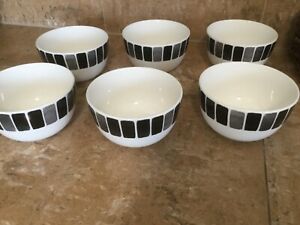 【送料無料】キッチン用品・食器・調理器具・陶器　マーサスチュワート家宝黒シリアルボウル6 Martha Stewart Heirloom Black Cereal Bowls