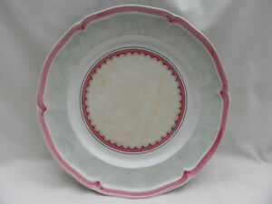 【貨物輸送無料】勝手もと装置・食器・膳立て物の具・瀬戸もの ヴィルロイとボッハ・ジャルサン・ダルザス・オーベルジュ・ディナープレート、目覚ましい。Villeroy \u0026amp; and Boch JARDIN D\u0027ALSACE AUBERGE DINNER PLATE 26.5珊, Excellent