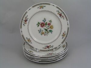 【貨物輸送無料】勝手もと装置・食器・膳立て物の具・瀬戸もの ロイヤル・ドートン・キングスウッドサイドプレートの書き割り。SET OF SIX ROYAL DOULTON KINGSWOOD 6 1/2 SIDE PLATES.