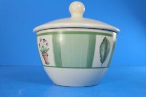【送料無料】キッチン用品・食器・調理器具・陶器　ファルツグラフフラワーガーデンシュガーボウルふた優れた条件Pfaltzgraff FLOWER GARDEN Sugar Bowl With Lid Excellent Condition 15,385円