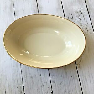 【送料無料】キッチン用品・食器・調理器具・陶器　レノックスメドレーパターンベジタブルボウルゴールドリムフローラルパターン?メイドインアメリカLenox MEDLEY Pattern Vegetable Bowl Gold Rim Floral Pattern EUC ~ Made In US