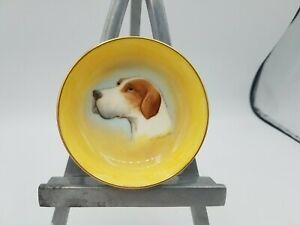 【送料無料】キッチン用品・食器・調理器具・陶器　パラゴンイングランドヴィンテージハンドペイントミニドッグボウルアーティスト署名キャンディボウルParagon England Vintage Hand Painted Mini Dog Bowl Artist Signed Candy Bowl