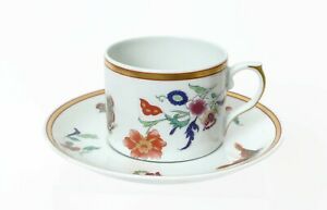 【送料無料】キッチン用品・食器・調理器具・陶器　モッタヘデ磁器「アシュリー」シノワズリパターンカップとソーサーセットMottahedeh Porcelain Ashley Chinoiserie Pattern Cup and Saucer Set