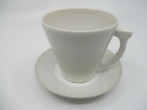 【貨物輸送無料】勝手もと設備・食器・膳立て手道具・瀬戸もの ジャース・フランス・ブエルタホワイトパールカップソーサーJARS FRANCE VUELTA WHITE PEARL CUP \u0026amp; SAUCER - 3 3/8 0810I