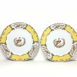 【送料無料】キッチン用品・食器・調理器具・陶器　ニューポートのサデク保存協会によるつのチェルシーバードプレートの多くLot Of Two Chelsea Bird 8 Plates by Sadek Preservation Society of Newport 14,386円