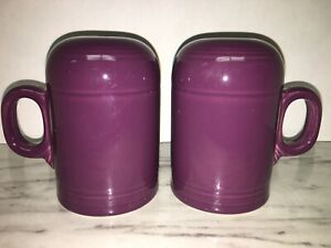 【送料無料】キッチン用品・食器・調理器具・陶器　フィレストウェアヘザーレンジトップソルトペッパーシェーカーズフィエスタパープルストーブセットHLC Fiestaware Heather RangeTop Salt Pepper Shakers Fiesta purple StoveTop S