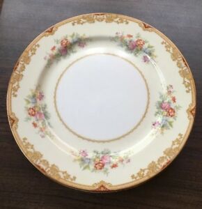 【送料無料】キッチン用品・食器・調理器具・陶器　ノリタクトトパゼセットパンプレート優れた条件Noritake Topaze Set Of 7 Bread Plates. Excellent Condition