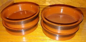 【送料無料】キッチン用品・食器・調理器具・陶器　テラコッタガラス粘土ボウルのセット。料理、サルサ、ディップ、デザート、サラダなどSet Of 5 Terracotta Glazed Clay Bowls. Dishes, Salsa, Dip, Dessert, Salad, etc. 14,585円