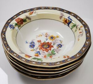 【送料無料】キッチン用品・食器・調理器具・陶器　セオドア・ハビランド磁器ボウルズ5 Theodore Haviland CLUNY Porcelain 6 1/4 Bowls