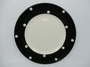【送料無料】キッチン用品・食器・調理器具・陶器　ベーキングデイズブラックサラダプレートSPODE BAKING DAYS BLACK SALAD PLATE - 7 7/8 -1004C