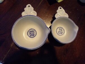 【送料無料】キッチン用品・食器・調理器具・陶器　プファルツグラフヨークタウンヴィンテージ測定カップPfaltzgraff Yorktowne Vintage Measuring Cups
