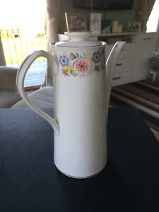 【送料無料】キッチン用品・食器・調理器具・陶器　ヴィンテージロイヤルスタッフォードボーンチャイナコーヒーポットVintage Royal Stafford Bone China Coffee Pot