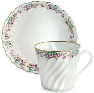 【送料無料】キッチン用品・食器・調理器具・陶器　春の花の骨中国コーヒーカップソーサーインペリアル磁器ロモノソフSpring Flowers Bone China Coffee Cup Saucer Imperial Porcelain Lomonosov LFZ