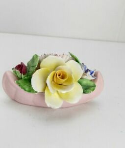 【送料無料】キッチン用品・食器・調理器具・陶器　ランドールボーンチャイナ磁器の花randor BONE CHINA porcelain flower