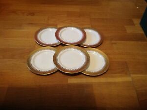 【送料無料】キッチン用品・食器・調理器具・陶器　ロイヤルグラフトンリーガルゴールドサイドティープレート第品質未使用Royal Grafton ( Regal Gold ) 6 Side / Tea Plates 16cm ) 1st Quality UNUSED