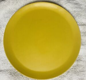 【送料無料】キッチン用品・食器・調理器具・陶器　クレートバレルカムデンストーンイエローストーンウェアディナープレート廃止CRATE & BARREL CAMDEN STONE YELLOW STONEWARE DINNER PLATE DISCONTINUED 14,585円