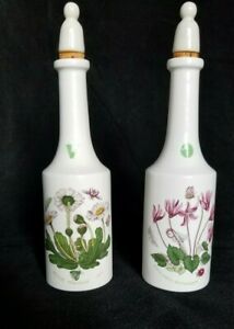 【送料無料】キッチン用品・食器・調理器具・陶器 ??ヴィンテージポートメイリオン植物園ヴィンテージオイルビネガークリュエーツクレスト新??Vintage Portmeirion Botanic Garden Vintage Oil & Vinegar Cruets Crest Id