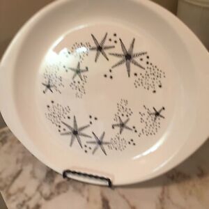 【送料無料】キッチン用品・食器・調理器具・陶器　ミッドセンチュリーモダンステットソン中国社原子ヒトデプラッターMid Century Modern Stetson China Co. Atomic Starfish Platter 1958