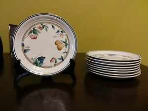 【送料無料】キッチン用品・食器・調理器具・陶器　ノリタケ・ケルトクラフトネイチャーズバウンティサラダプレートアイルランドNORITAKE KELTCRAFT - NATURE'S BOUNTY - 9 SALAD PLATES 7.5 - IRELAND 9199