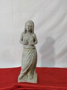【送料無料】キッチン用品・食器・調理器具・陶器　小石ヴィンテージで女性のフィギュアFigurine Of Lady IN Pebble Vintage