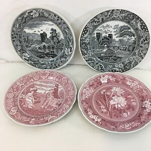 【送料無料】キッチン用品・食器・調理器具・陶器　ディナープレートのアーカイブコレクションミックスセットSpode Archive Collection Mixed Set of 4 Dinner Plates (4)