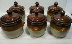 【送料無料】キッチン用品・食器・調理器具・陶器 ヴィンテージカップ個別サーバーリッドSIX Vintage 2 Cup Individual Bean Servers w/Lids