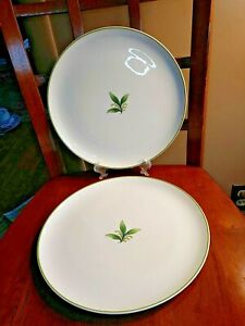 【送料無料】キッチン用品・食器・調理器具・陶器　シラキュース中国アメリカカプリスディナープレートSyracuse China USA Caprice Dinner Plate LOT 2 EUC