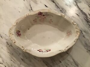 【送料無料】キッチン用品・食器・調理器具・陶器　ヴィンテージフォード中国ダービー野菜ボウルロングVintage Ford China Derby Vegetable Bowl 9” Long