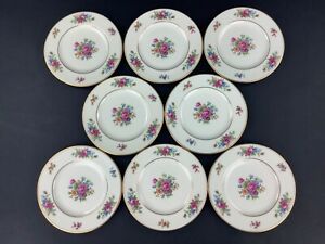 【送料無料】キッチン用品・食器・調理器具・陶器　レノックスローズセットパンプレートLenox Rose Set of EIGHT (8) 6 1/4 Bread Plates