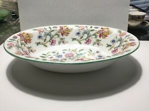 【送料無料】キッチン用品・食器・調理器具・陶器　ミントンハドンホール楕円形の野菜ボウルMINTON - “HADDON HALL - OVAL VEGETABLE BOWL -
