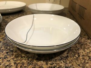 【送料無料】キッチン用品・食器・調理器具・陶器 ミカサファインチャイナスレッドスープボウルセットMIKASA FINE CHINA THREADS LAL03 SOUP BOWLS Set Of 4|hokushin