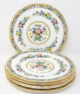 【送料無料】キッチン用品・食器・調理器具・陶器　フォーリーコールポートミンローズティーサイドプレートFoley/Coalport Ming Rose - 6 x 7 Tea/Side Plates