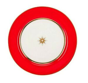 【貨物輸送無料】勝手もと装置・食器・膳立て物の具・瀬戸もの スカーレット晩さん会一皿インペリアル瀬戸ものロモノソフロシアファイン中国7.9 Scarlett #2 Dinner Plate by Imperial Porcelain Lomonosov Russian Fine China
