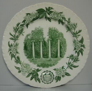 【送料無料】キッチン用品・食器・調理器具・陶器　ウェジウッド大学ワシントン校グリーンディナープレートザ・コラムズベストWedgwood UNIVERSITY OF WASHINGTON (GREEN) Dinner Plate THE COLUMNS BEST!｜hokushin
