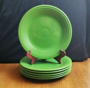 【貨物輸送無料】勝手もと装置・食器・膳立て物の具・瀬戸もの フィエスタウェアフィエスタシャムロックグリーンディナープレート、、の書き割り。FIESTAWARE Fiesta Shamrock Green Dinner Plate, 10.5, set of 6.