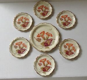 【貨物輸送無料】勝手もと装置・食器・膳立て物の具・瀬戸もの ローゼンタールドイツ・ゴデスベルク・アペタイザー、オードブル一皿書き割りRosenthal Germany Godesberg Appetizer, Hors d\u0027oeuvre (7)  Plate Set