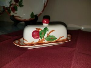 【送料無料】キッチン用品・食器・調理器具・陶器　フランシスコ会のカバーバター皿ふた付き美しい年頃Franciscan Covered Butter Dish / With Lid / Beautiful / Circa 1958-60
