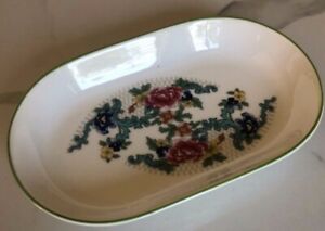 【送料無料】キッチン用品・食器・調理器具・陶器　フロラドラグリーンレリッシュ料理Floradora green relish dish T.C. 1127