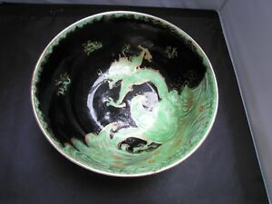 【送料無料】キッチン用品・食器・調理器具・陶器　ヴィンテージ新しいチェルシースタッフ光沢ボウルVintage New Chelsea Staffs Lustre Bowl