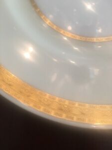 【送料無料】キッチン用品・食器・調理器具・陶器　ヴィンテージミントンゴールドで覆われた大使館ランチョンプレート各Vintage Minton Gold Encrusted Embassy K-108 Luncheon Plate ( Each)｜hokushin 22,350円