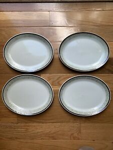 【送料無料】キッチン用品・食器・調理器具・陶器 スティレ・インターナショナル・イングランドオーバルプラッターズグリーンイエロースペックル(4) Steelite International England 10x8 Oval Platters Green/Yellow Speckle