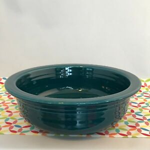 【送料無料】キッチン用品・食器・調理器具・陶器 フィエストラジュニパーラーフィエスタ引退ティールグリーンオンスサービングボウルFiestaware Juniper Large Bowl Fiesta Retired Teal Green 40 oz Serving Bowl NWT|hokushin