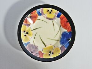 【送料無料】キッチン用品・食器・調理器具・陶器　アンティークアールデコロイヤルドルトンパンジーコーヒーデミタセソーサー皿プレートAntique Art Deco Royal Doulton Pansy D4049 Coffee Demitasse Saucer Dish Plate
