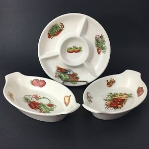 【送料無料】キッチン用品・食器・調理器具・陶器 ヴィルロイボッホガーデンベジタブルオーグラタンベーカーキャセロールディバイドレリッシュディッシュVilleroy & Boch Garden Vegetable Au Gratin Baker Casserole Divided Rel|hokushin
