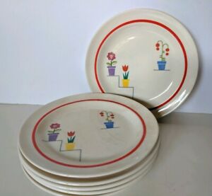 【送料無料】キッチン用品・食器・調理器具・陶器 アメリカンリモージュスモールプレートフラワーショップパターンセブリングオハイオリモージュ6 VTG AMERICAN LIMOGES SMALL PLATE FLOWER SHOP PATTERN SEBRING OHIO 6 LIMOGES|hokushin