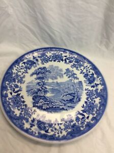 【送料無料】キッチン用品・食器・調理器具・陶器 ニースコープランドスポデイングランドラインプレートプラッターNice Copeland Spode England Rhine Plate Platter 13”|hokushin