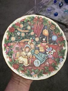 【送料無料】キッチン用品・食器・調理器具・陶器 ロイヤルアルバートクリスマストイズアンダーツリープレートジェーンジェームズプレートイングランドノーボックスROYAL ALBERT CHRISTMAS Toys Under Tree PLATE Jane James 8 PLATE ENGLA|hokushin