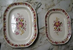 【送料無料】キッチン用品・食器・調理器具・陶器 コープランド・スポデつのプラッターCopeland Spode - 2 Platters|hokushin